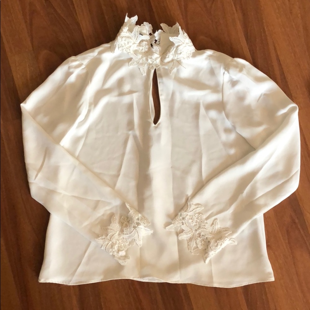 Zara Basics White Blouse